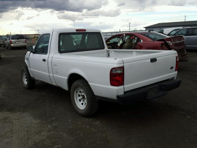 1FTYR10D74PA04822 - 2004 FORD RANGER WHITE photo 3