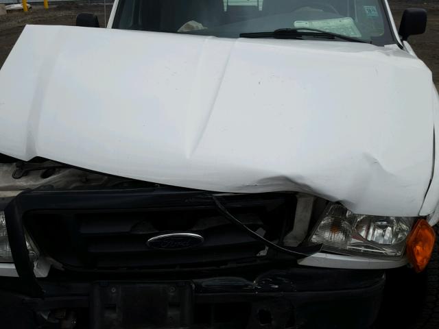 1FTYR10D74PA04822 - 2004 FORD RANGER WHITE photo 7