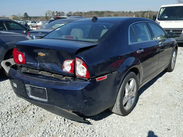 1G1ZC5E05CF294753 - 2012 CHEVROLET MALIBU 1LT BLUE photo 4