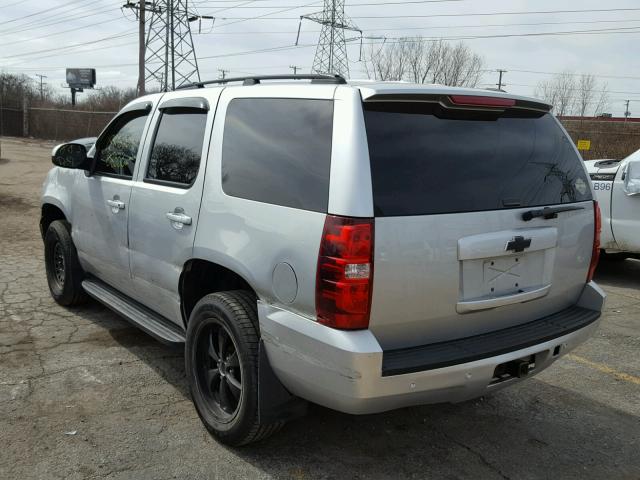 1GNSKBE08CR127710 - 2012 CHEVROLET TAHOE K150 SILVER photo 3