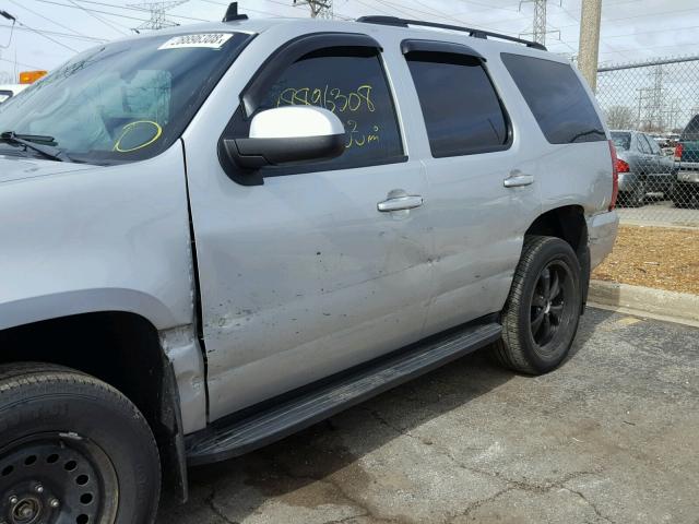 1GNSKBE08CR127710 - 2012 CHEVROLET TAHOE K150 SILVER photo 9