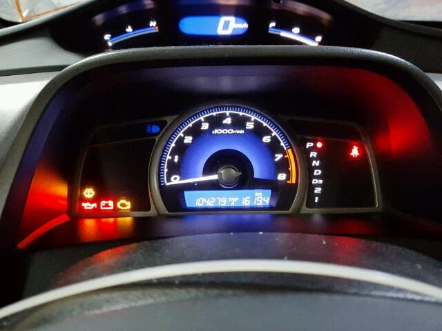 2HGFA1F6XBH009992 - 2011 HONDA CIVIC LX-S ყავისფერი ფოტო 8