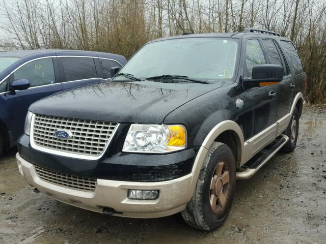 1FMFU18596LA55277 - 2006 FORD EXPEDITION BLACK photo 2