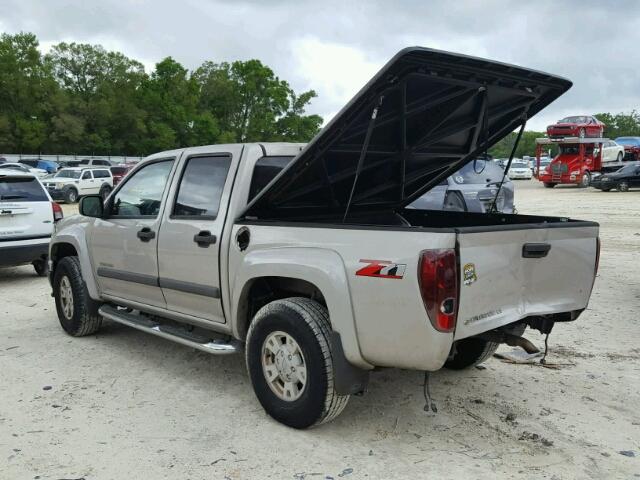 1GCDS136548154907 - 2004 CHEVROLET COLORADO SILVER photo 3