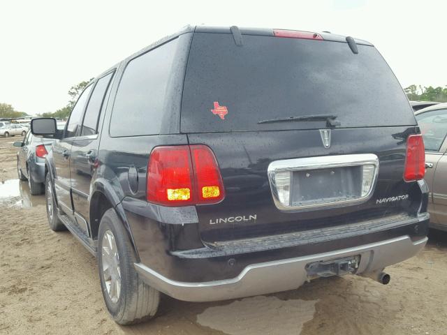 5LMFU27R94LJ29933 - 2004 LINCOLN NAVIGATOR BLACK photo 3