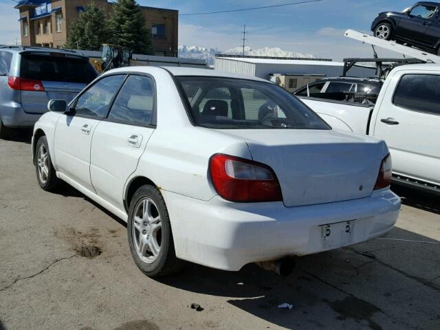 JF1GD67572H518169 - 2002 SUBARU IMPREZA RS WHITE photo 3