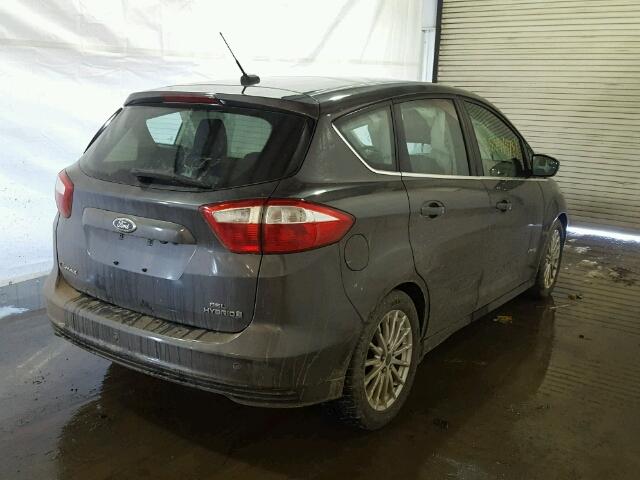 1FADP5BU9FL122170 - 2015 FORD C-MAX SEL CHARCOAL photo 4