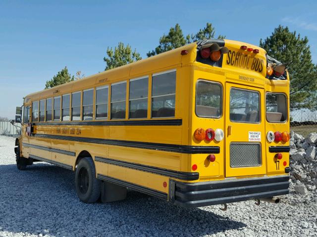 4DRBRABP84B967301 - 2004 IC CORPORATION 3000 黄色 照片 3