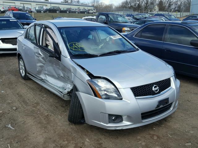 3N1AB6AP7CL663301 - 2012 NISSAN SENTRA 2.0 SILVER photo 1