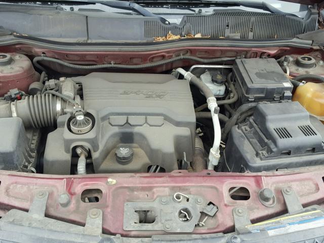 2CNDL33F086024159 - 2008 CHEVROLET EQUINOX LT BURGUNDY photo 7