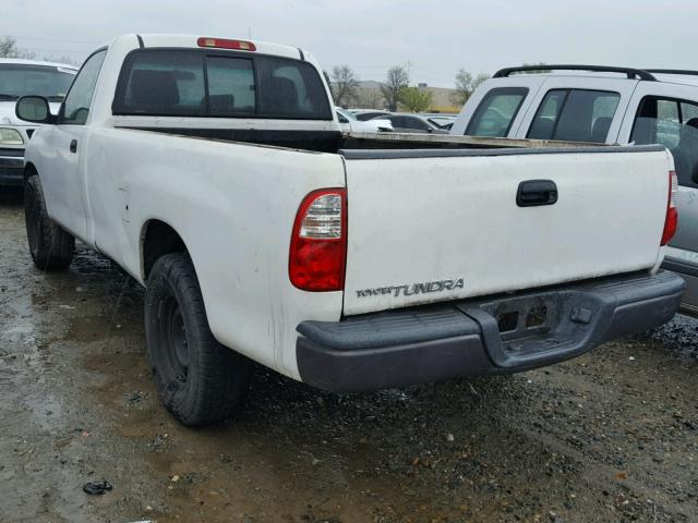 5TBJU32115S455548 - 2005 TOYOTA TUNDRA WHITE photo 3