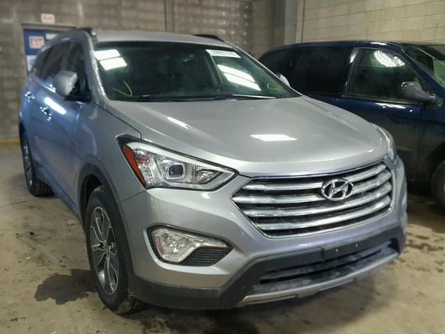 KM8SMDHF9FU116730 - 2015 HYUNDAI SANTA FE G SILVER photo 1