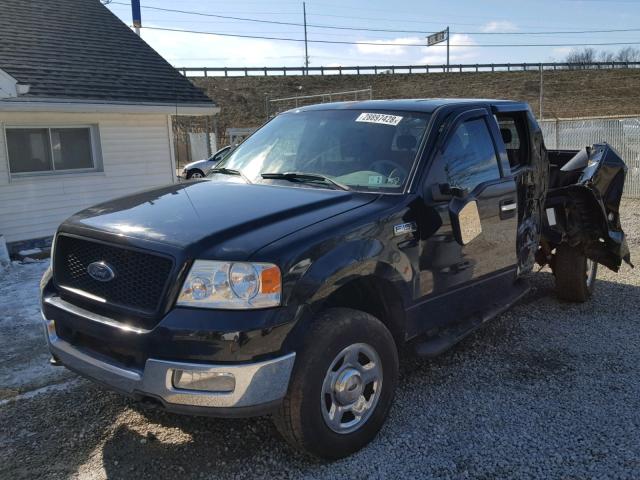 1FTPW14544KC88138 - 2004 FORD F150 SUPER BLACK photo 2