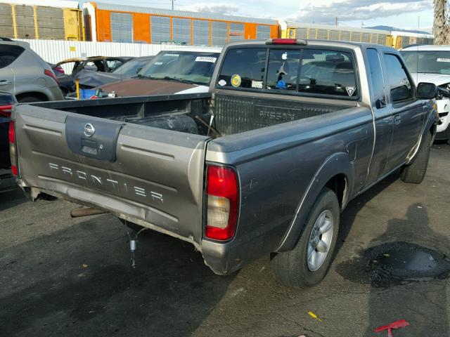 1N6DD26T04C461218 - 2004 NISSAN FRONTIER K BROWN photo 4