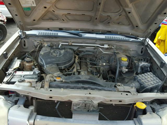 1N6DD26T04C461218 - 2004 NISSAN FRONTIER K BROWN photo 7