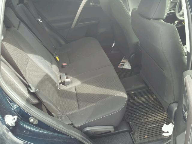 JTMRFREV2HJ121231 - 2017 TOYOTA RAV4 XLE BLUE photo 6