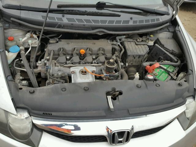 2HGFA1F50AH512369 - 2010 HONDA CIVIC LX SILVER photo 7