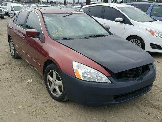 JHMCM56693C034417 - 2003 HONDA ACCORD EX BURGUNDY photo 1