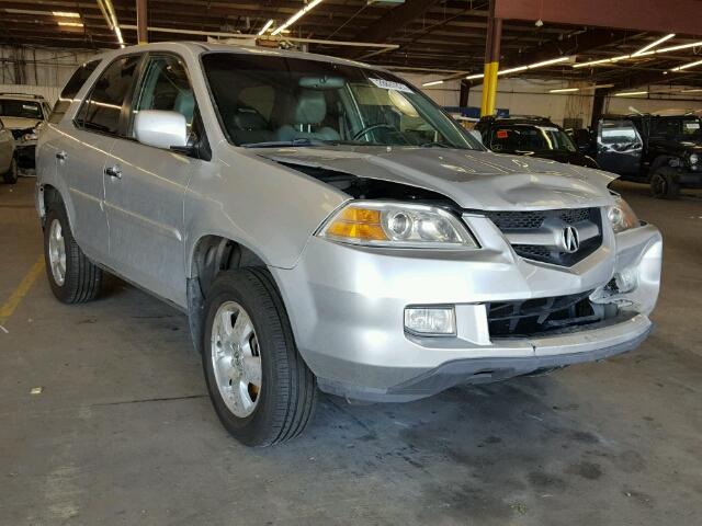 2HNYD18236H522509 - 2006 ACURA MDX SILVER photo 1