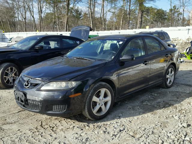 1YVHP80CX75M21450 - 2007 MAZDA 6 I BLACK photo 2