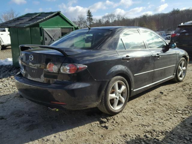 1YVHP80CX75M21450 - 2007 MAZDA 6 I BLACK photo 4