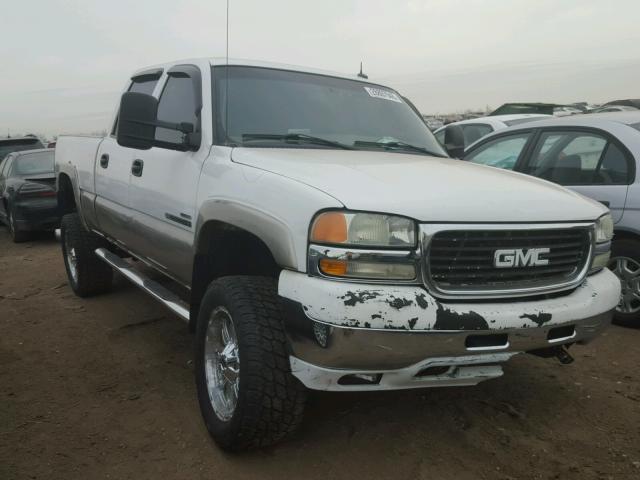 1GTHK23122F211813 - 2002 GMC SIERRA K25 WHITE photo 1