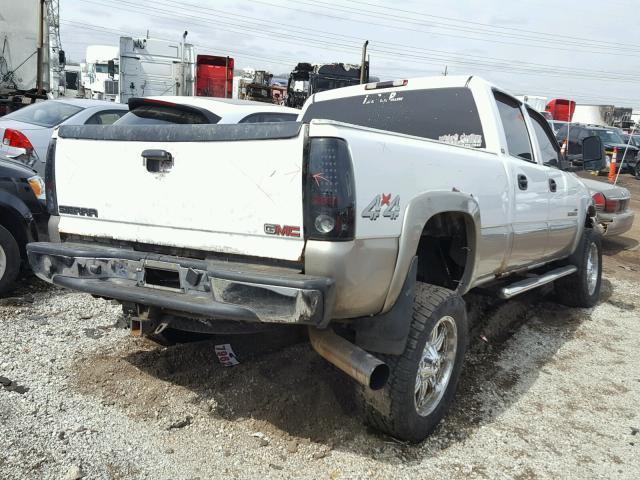 1GTHK23122F211813 - 2002 GMC SIERRA K25 WHITE photo 4