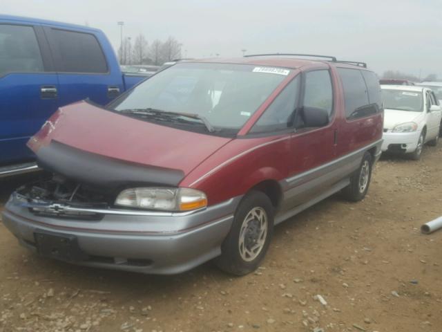 1GNDU06E2TT115220 - 1996 CHEVROLET LUMINA APV BURGUNDY photo 2