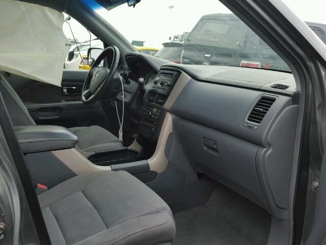 5FNYF18338B503170 - 2008 HONDA PILOT SE GRAY photo 5