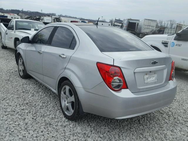 1G1JB5SH5D4122911 - 2013 CHEVROLET SONIC LS 银色 照片 3