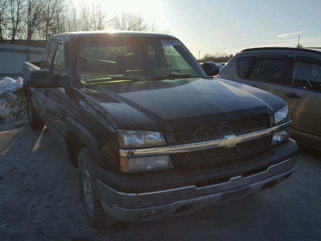 1GCEK19T73E227180 - 2003 CHEVROLET SILVERADO BLACK photo 1