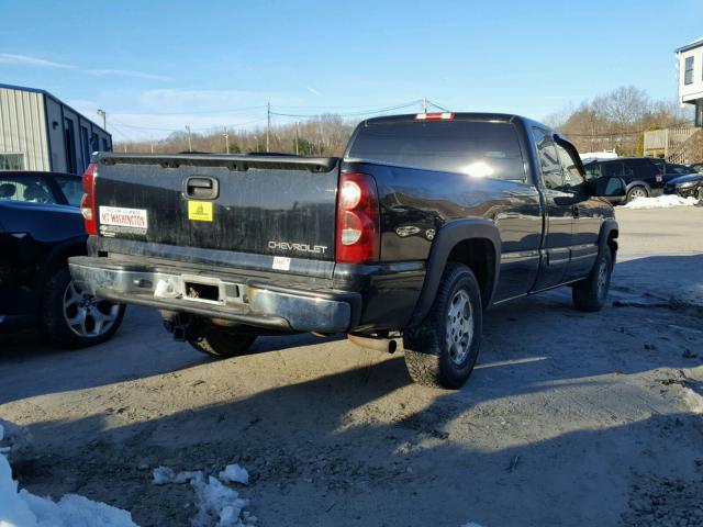 1GCEK19T73E227180 - 2003 CHEVROLET SILVERADO BLACK photo 4