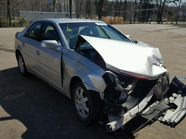 1G6DM57T970102641 - 2007 CADILLAC CTS SILVER photo 1