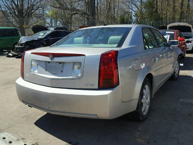 1G6DM57T970102641 - 2007 CADILLAC CTS SILVER photo 4