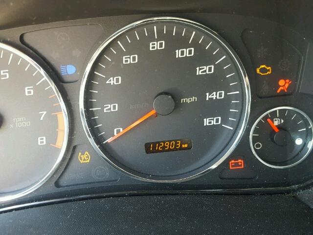 1G6DM57T970102641 - 2007 CADILLAC CTS SILVER photo 8