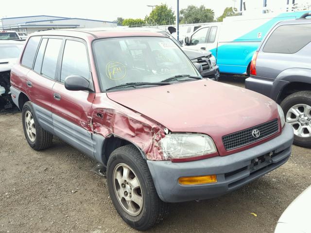 JT3GP10V2T0001459 - 1996 TOYOTA RAV4 BURGUNDY photo 1