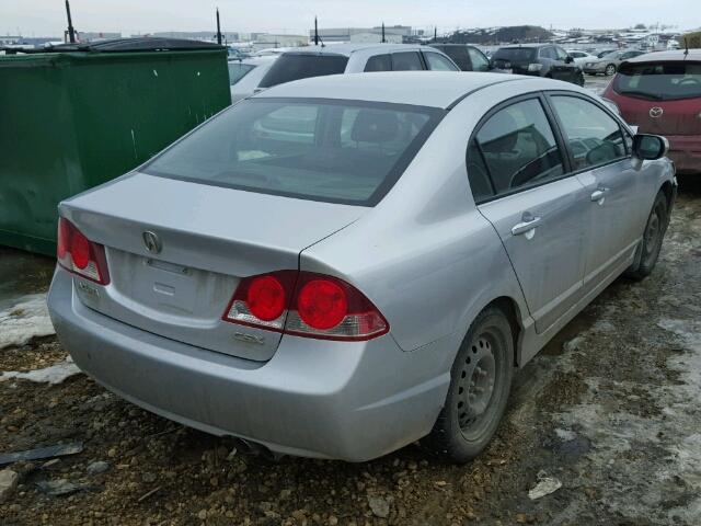 2HHFD55596H203664 - 2006 ACURA CSX TOURIN SILVER photo 4