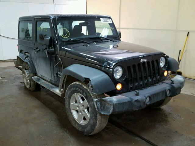 1C4AJWAGXGL136354 - 2016 JEEP WRANGLER S BLACK photo 1