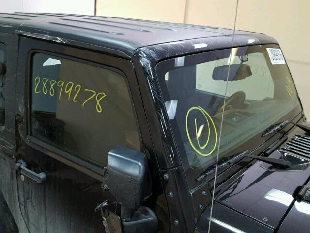 1C4AJWAGXGL136354 - 2016 JEEP WRANGLER S BLACK photo 9