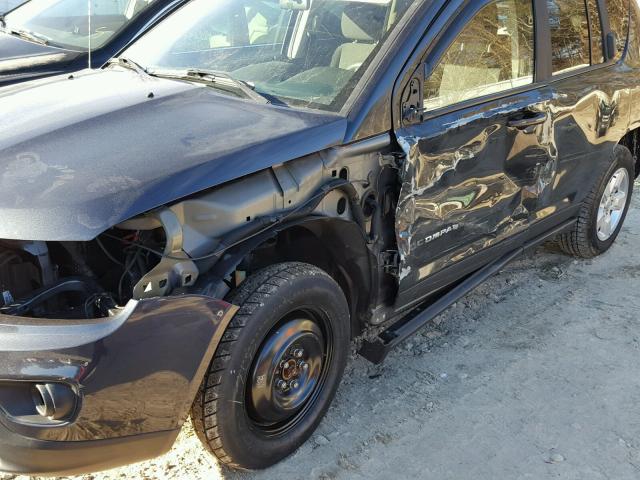 1C4NJCBA5FD219726 - 2015 JEEP COMPASS SP BLACK photo 10