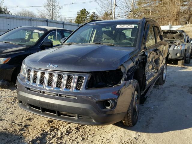 1C4NJCBA5FD219726 - 2015 JEEP COMPASS SP BLACK photo 2