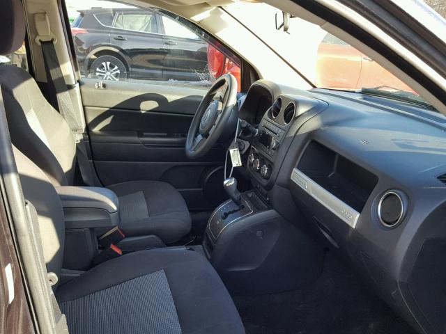 1C4NJCBA5FD219726 - 2015 JEEP COMPASS SP BLACK photo 5