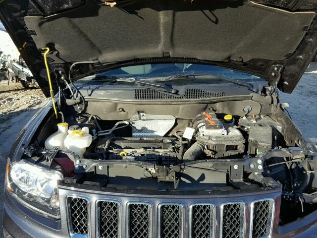 1C4NJCBA5FD219726 - 2015 JEEP COMPASS SP BLACK photo 7