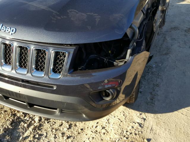 1C4NJCBA5FD219726 - 2015 JEEP COMPASS SP BLACK photo 9