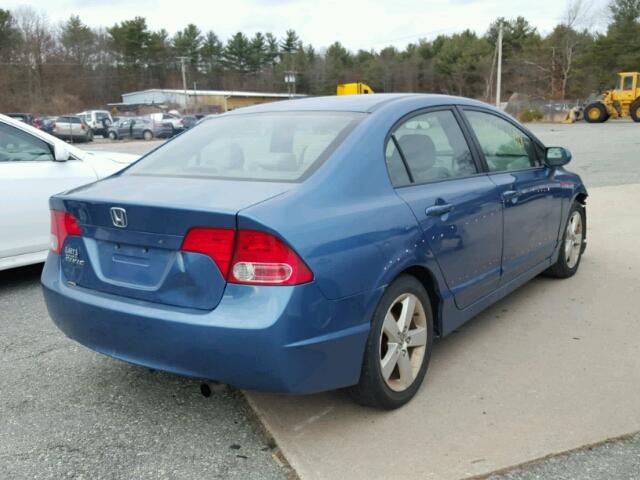1HGFA16817L093101 - 2007 HONDA CIVIC EX ლურჯი ფოტო 4