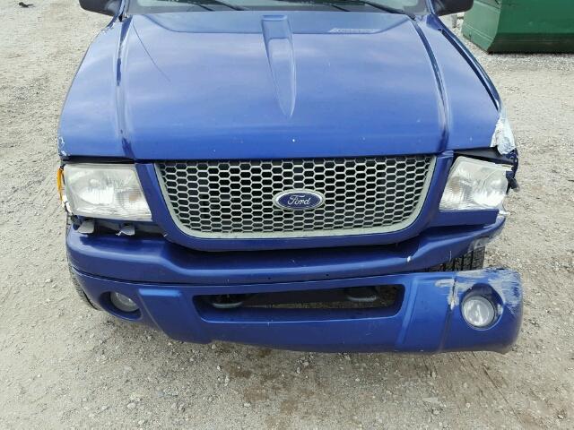 1FTZR45E53TA11717 - 2003 FORD RANGER SUP BLUE photo 7