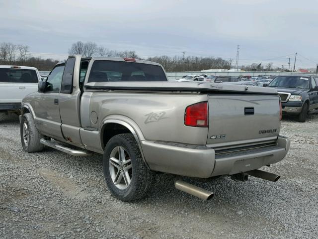 1GCDT19W118124903 - 2001 CHEVROLET S TRUCK S1 BEIGE photo 3