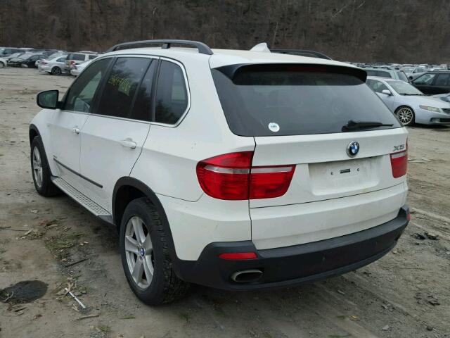 5UXFE8C58AL312700 - 2010 BMW X5 XDRIVE4 WHITE photo 3