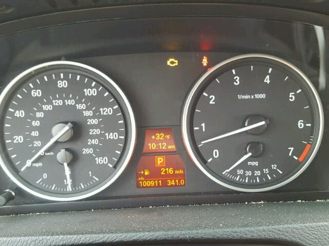 5UXFE8C58AL312700 - 2010 BMW X5 XDRIVE4 WHITE photo 8