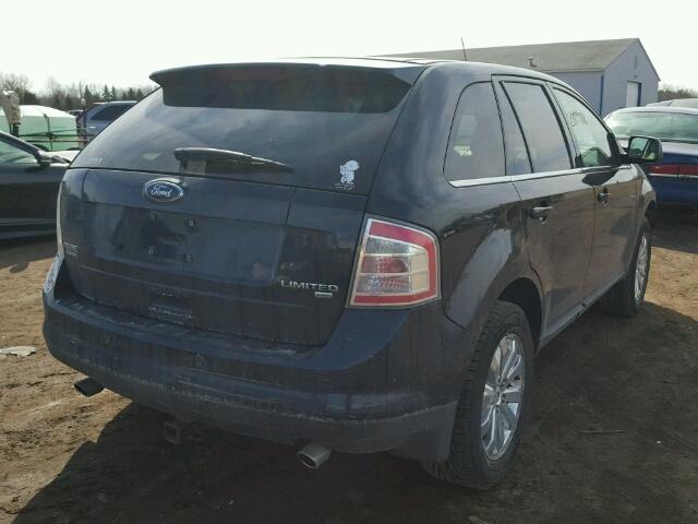 2FMDK49C08BA56459 - 2008 FORD EDGE LIMIT BLACK photo 4